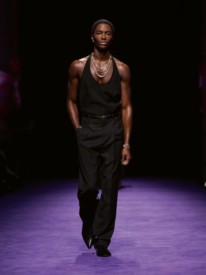 Messika High Jewellery Show 2025, model Alton Mason