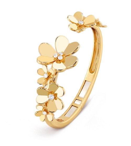 Frivole 7-flower bracelet