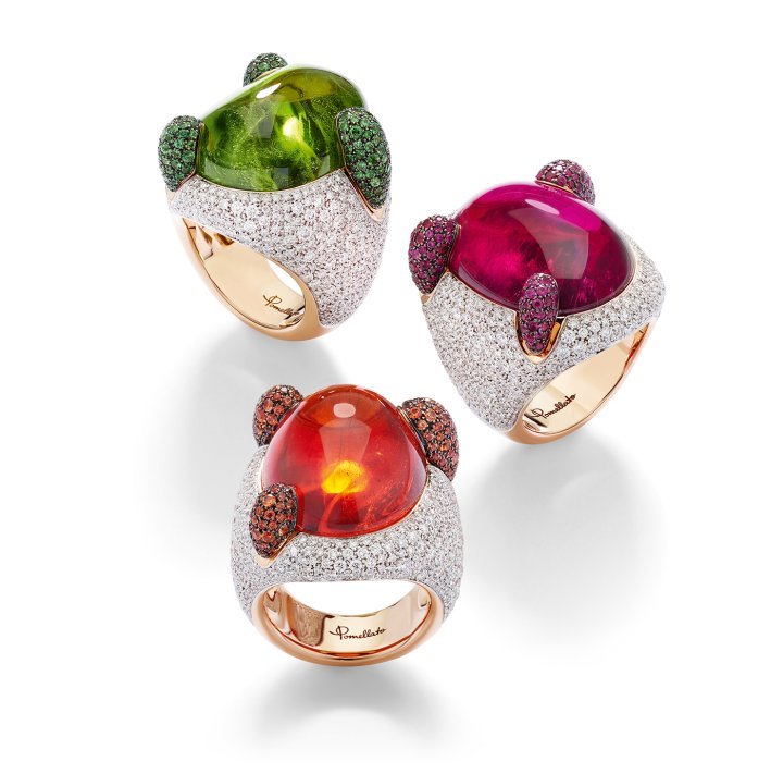Collezione 1967, Marvelous Griffe rings, Pomellato High Jewellery