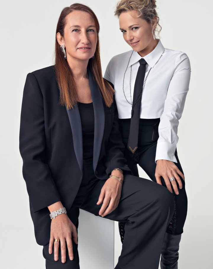 Stéphanie Manon, Managing Director of Akillis since 2022 (left), with the brand's founder, Caroline Gaspard.